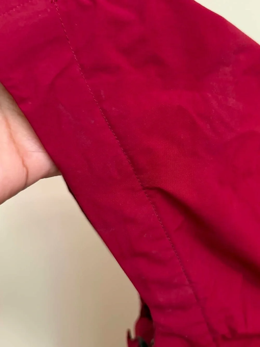 The North Face Dark Red Mens Hooded Jacket